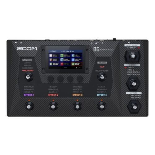 Zoom B6 Bass Multi-Effects Processor