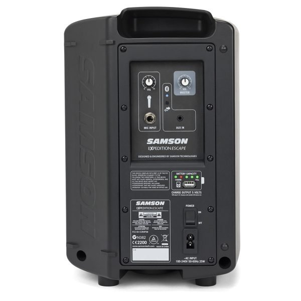 Samson Expedition Escape Rechargeable Speaker System with Bluetooth