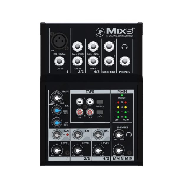 Mackie Mix 5 5-channel Compact Mixer