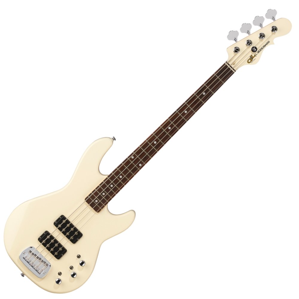 G&L Tribute L2000 in Olympic White Electric Bass