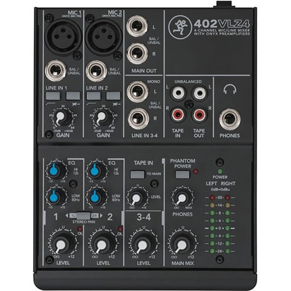 Mackie 402VLZ4 4-channel Ultra Compact Mixer