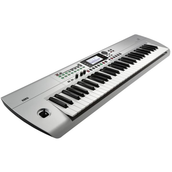 Korg i3 Music Workstation Keyboard in Matte Silver