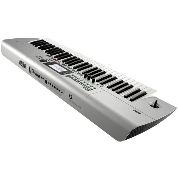 Korg i3 Music Workstation Keyboard in Matte Silver