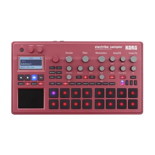 Korg Electribe2S Sampler Music Production Station in Red