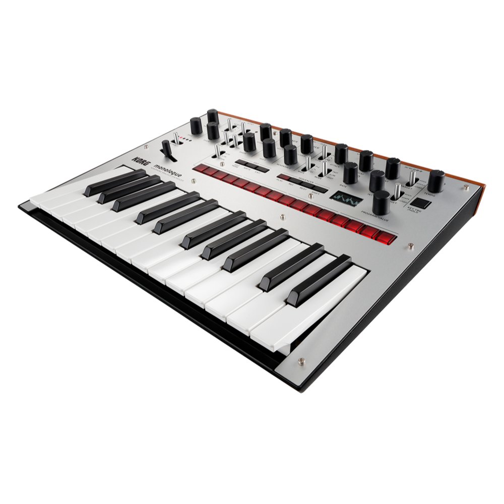 Korg Monologue Monophonic Analog Synthesizer in Silver