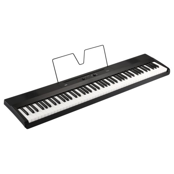 L1-2 Korg Liano L1 Digital Piano – 88-Key Slim & Portable Keyboard with USB Audio/MIDI in Black