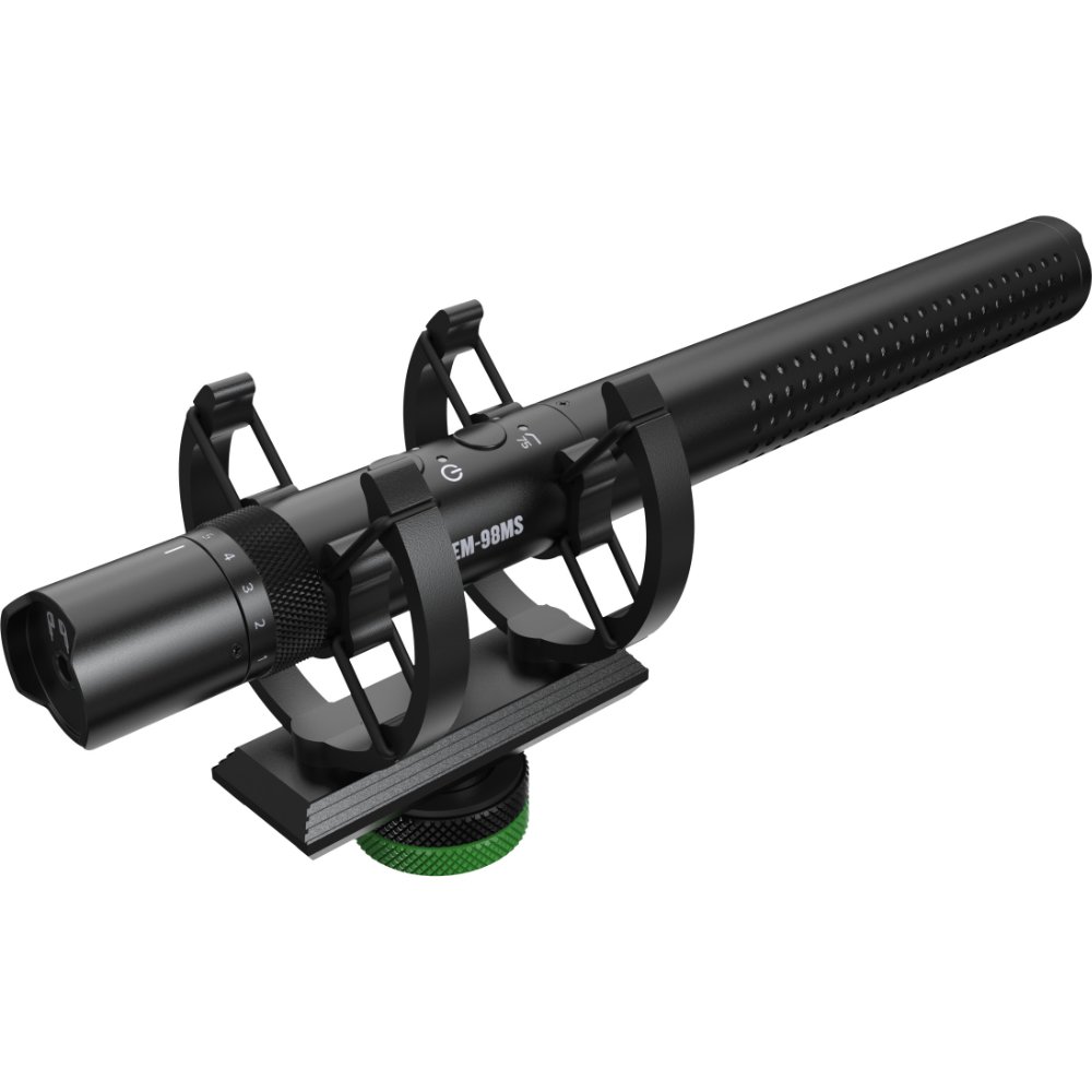 Mackie EM-98MS Shotgun Microphone for smartphones and DSLR (EM98MS)