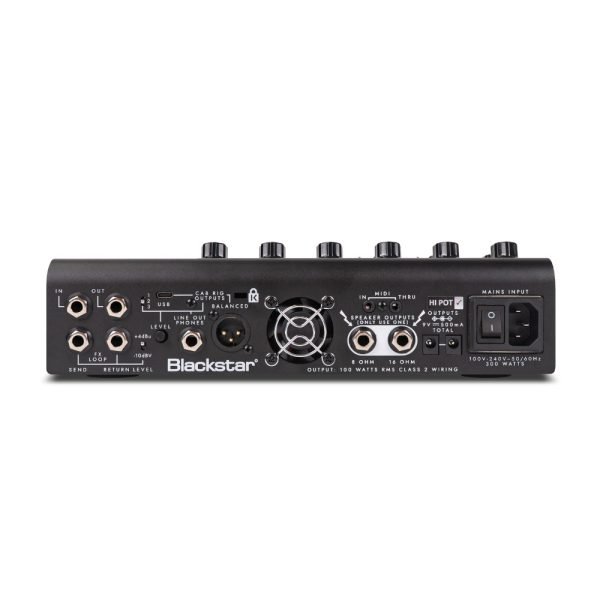 Blackstar Amped 3 – 100W 3‑Channel Pedalboard Amplifier with High‑Gain, CabRig™ DSP & USB/XLR Outputs