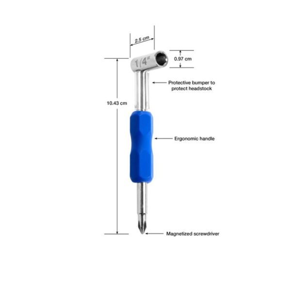 Music Nomad Truss Rod Neck Relief Measure and Adjust Kit - MN610