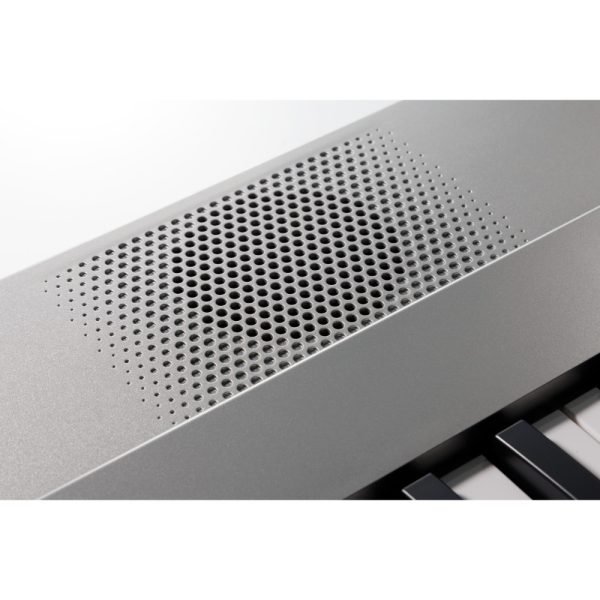 Korg Liano L1 Digital Piano – 88-Key Slim & Portable Keyboard with USB Audio/MIDI in Metallic Silver