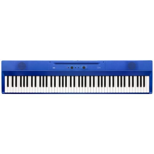 Korg Liano L1 Digital Piano – 88-Key Slim & Portable Keyboard with USB Audio/MIDI in Metallic Blue