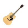 Fender FA-125 Dreadnought Acoustic Guitar w/bag, Walnut FB, Natural