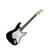 Squier Bullet Stratocaster HSS Hardtail Electric Guitar, Laurel FB, Black