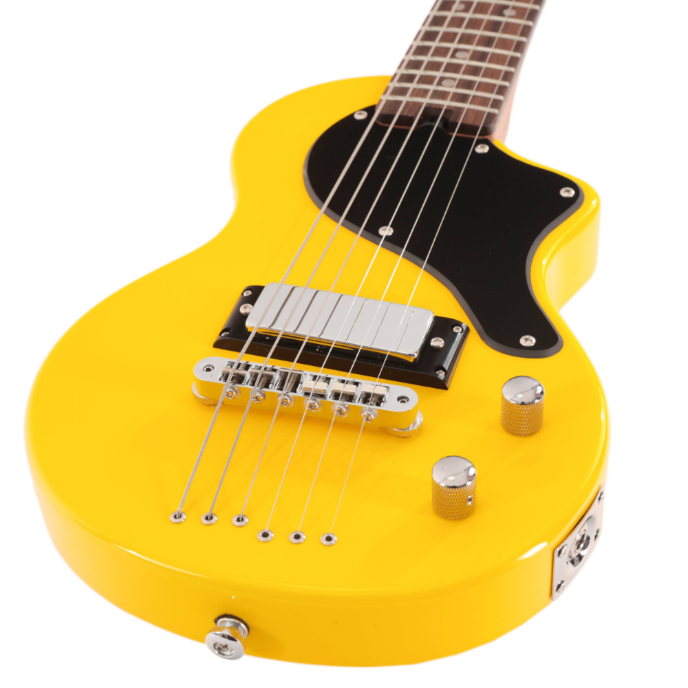 Blackstar Carry-On ST Guitar in Neon Yellow