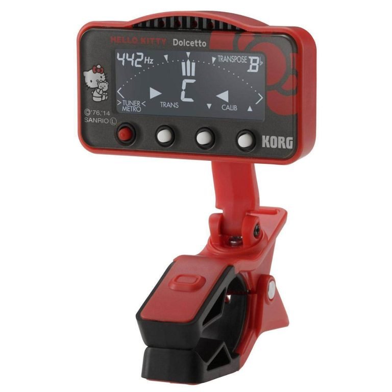 Korg Dolcetto AW-3M - Hello Kitty Series Clip-on Tuner/Metronome For Orchestral Instruments