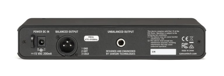 Samson Concert 88X Handheld System (w/ Q7) - F-band