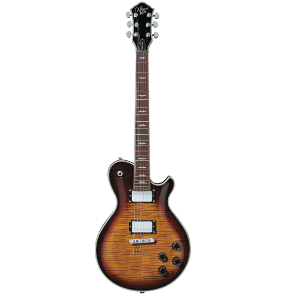 Michael Kelly Patriot Decree Electric Guitar (Caramel Burst)