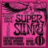 ERNIE BALL P02223 SUPER SLINKY NICKEL WOUND ELECTRIC GUITAR STRINGS, 9-42 GAUGE