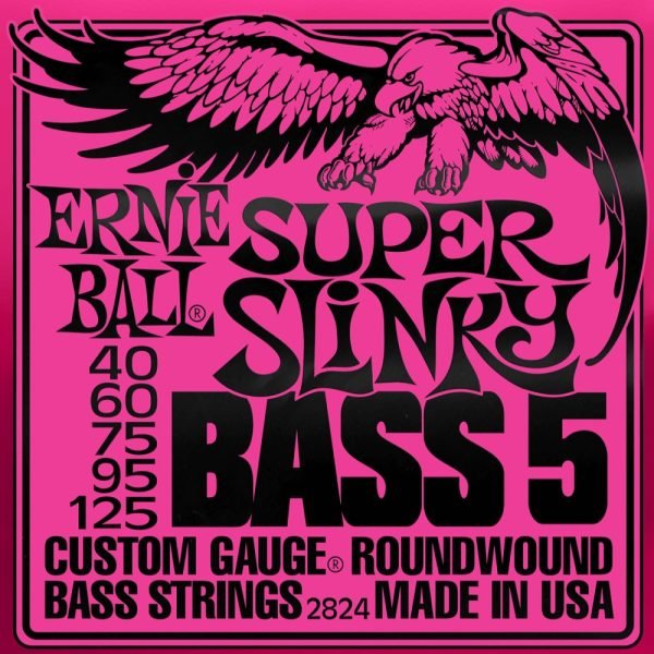 9ecaa63e4f5b5d5b123cabad8f52c4c5.jpeg ERNIE BALL P02824 SUPER SLINKY NICKEL WOUND 5-STRING ELECTRIC BASS STRINGS, 40-125 GAUGE