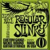 ERNIE BALL P02221 REGULAR SLINKY NICKEL WOUND ELECTRIC GUITAR STRINGS, 10-46 GAUGE