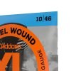 D’ADDARIO EXL110 XL NICKEL WOUND ELECTRIC GUITAR STRINGS, REGULAR LIGHT, 10-46 GAUGE