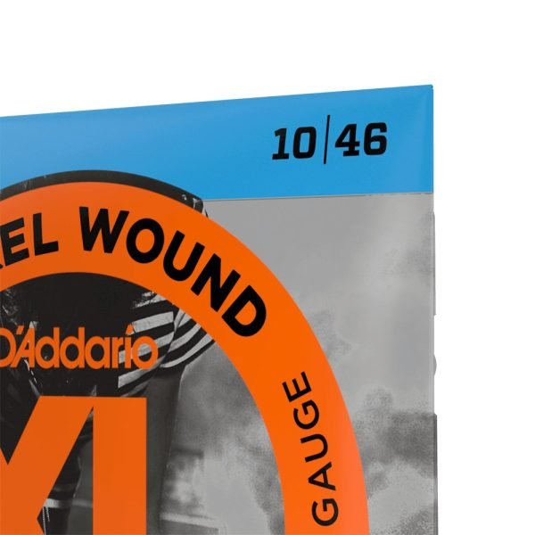 D’ADDARIO EXL110 XL NICKEL WOUND ELECTRIC GUITAR STRINGS, REGULAR LIGHT, 10-46 GAUGE