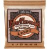 ERNIE BALL P02148 EARTHWOOD PHOSOPHOR BRONZE ACOUSTIC GUITAR STRINGS, LIGHT, 11-52 GAUGE