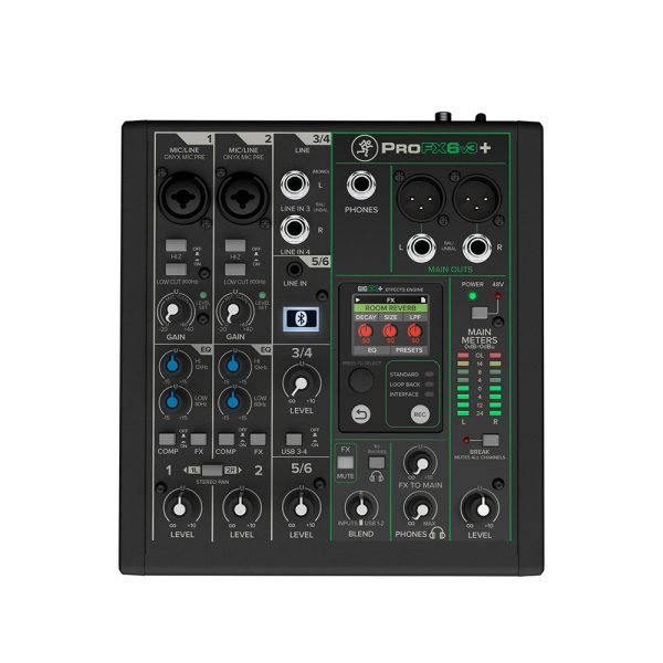 Mackie ProFX6v3+ - 6-channel Mixer