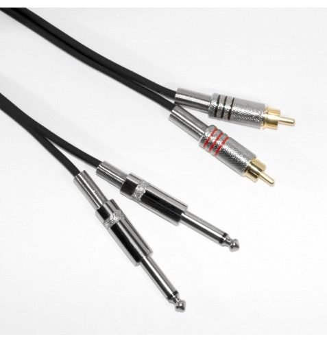 3b5d799abd381560e3156216e024f8de.jpeg Bespeco BSY2JR150 - 1.5 Metre (2x 1/4″ Mono Jack – 2x RCA Male) Interlink Cable
