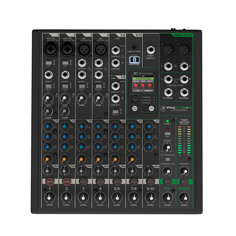 Mackie ProFX10v3+ - 10-channel Mixer