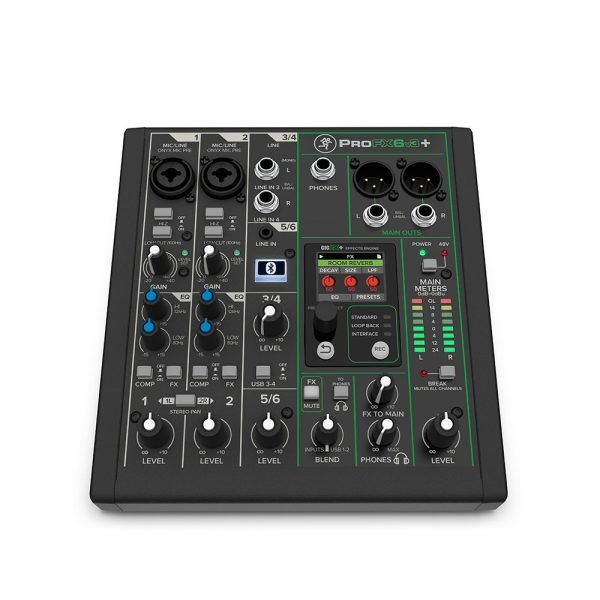 Mackie ProFX6v3+ - 6-channel Mixer