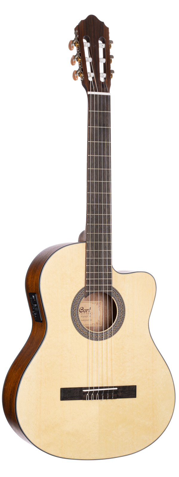 Cort AC120CE Classic Series Nylon Strings Electric Classical Guitar With Gigbag