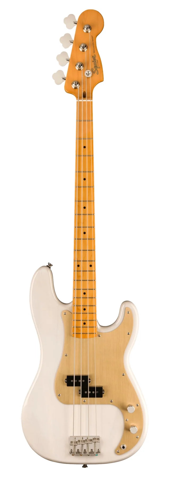 Squier FSR Classic Vibe Late 50s Precision Bass Guitar, Maple FB, White Blonde
