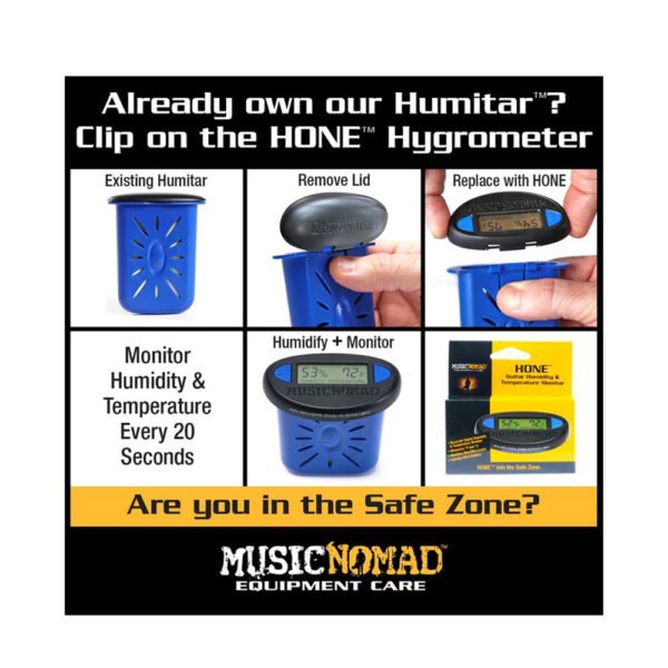 Music Nomad MN312 Hone Guitar Hygrometer