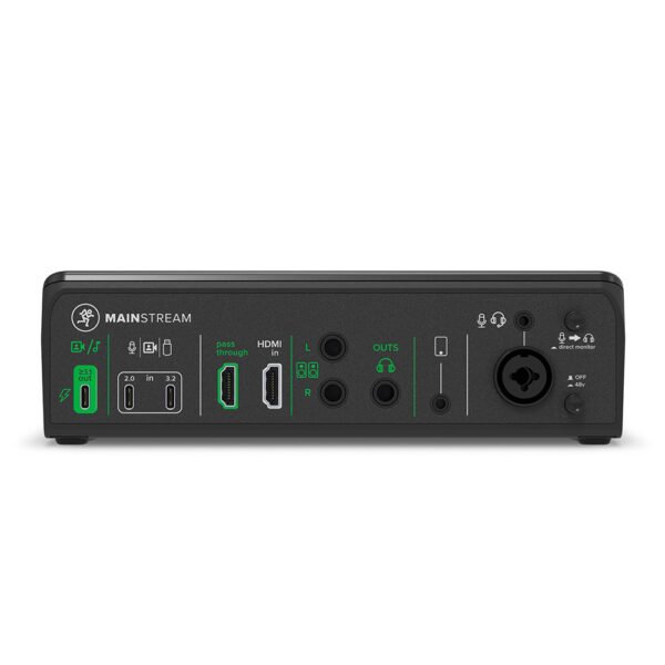 Mackie MainStream Video Streaming Interface
