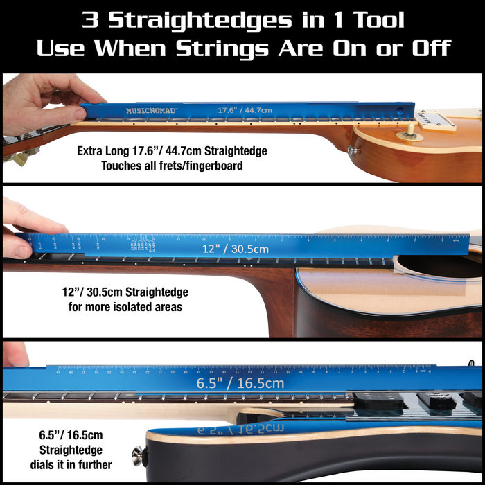 Music Nomad MN820 Tri-Beam 3 ‘n 1 Straightedge