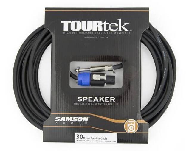 3e5aba25cc19d376586c68653d8aa1e3.jpeg Samson TST30 Tourtek 9 Metre Speakon To Mono Speaker Cable