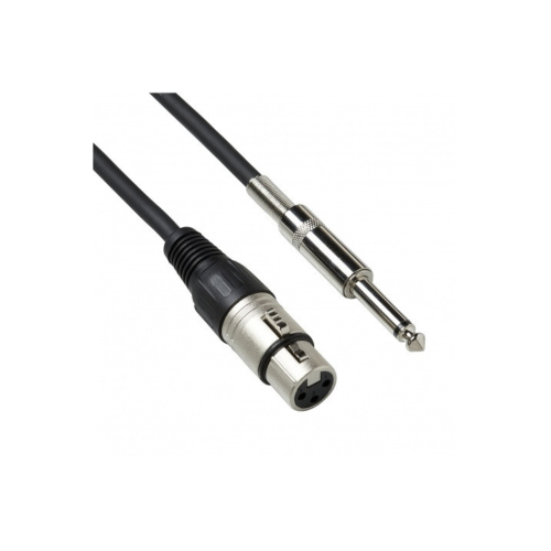 681bf96e575395ca2dd7c6c1798aedd9.png Bespeco BSMA100/300 1 Metre (XLR Female – Straight 1/4″ Mono Jack) Microphone Cable