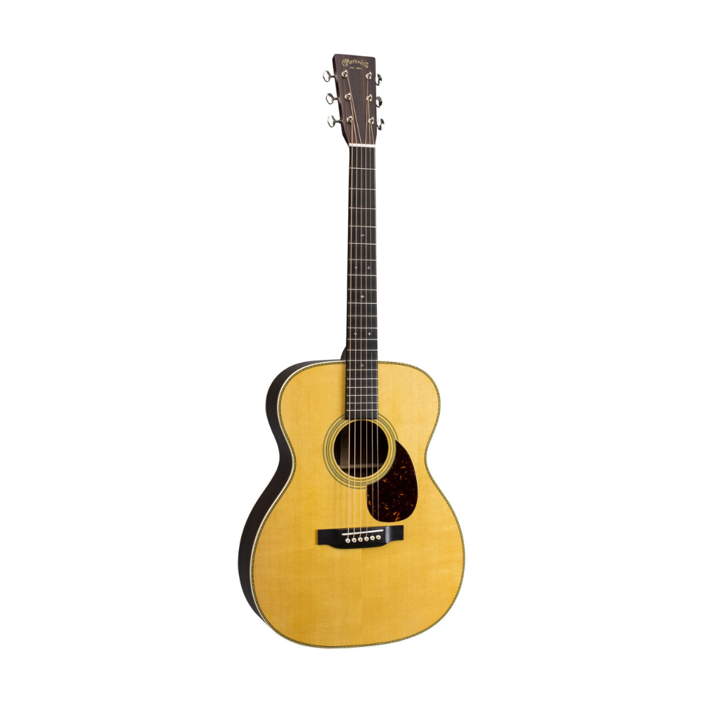 Martin OM-28 Acoustic Guitar – Natural with Rosewood