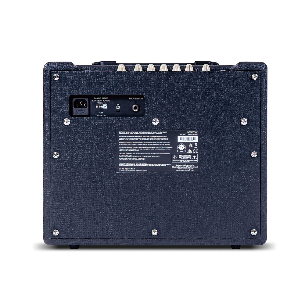 Blackstar Debut 30E 1x10 inch 30-watt Combo Amp with Effects - Black