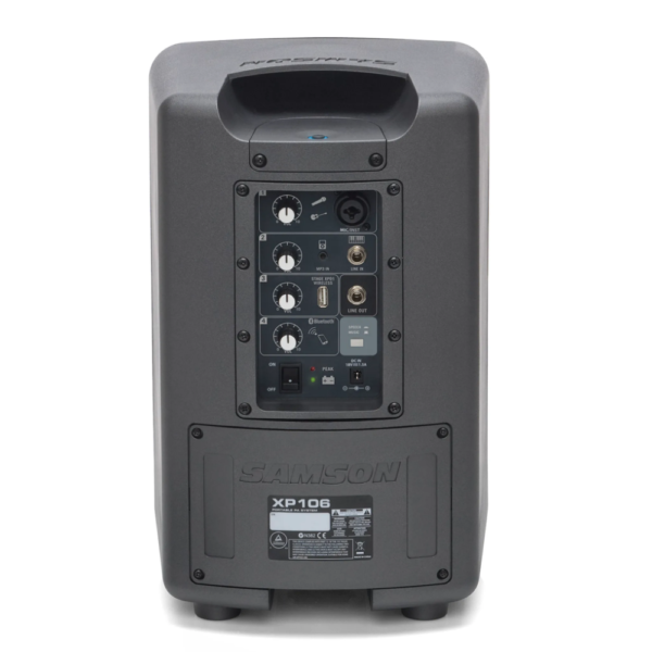 Samson Expedition XP106 4-channel 100w Portable PA System with Bluetooth