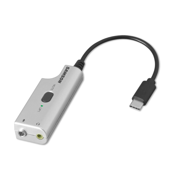 Samson LMU1 Broadcast Lavalier Microphone with USB Adapter