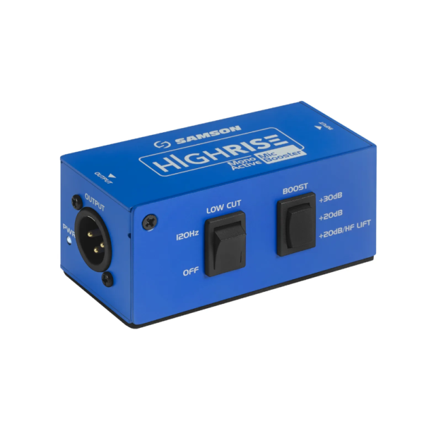 Samson Highrise Mono Active Inline Microphone Booster