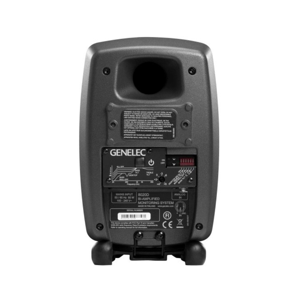 Genelec 8020D 4" Powered Studio Monitor - Dark Grey (Single)