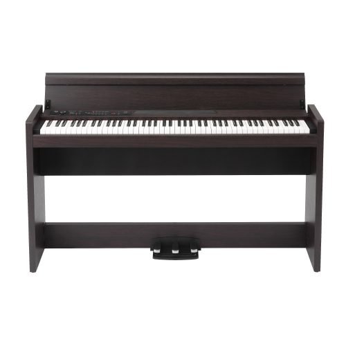 Korg LP-380U Digital Piano – 88-Key RH3 Weighted Keyboard with USB Audio/MIDI in Rosewood (LP380U)