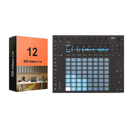 Ableton Push 2 – Professional Pad Controller with RGB Pads, High-Resolution Display, Touch Encoders and Bundled Ableton Live 12 Suite