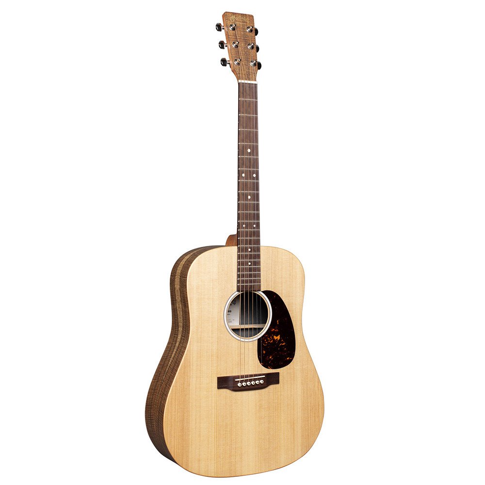Martin D-X2E Dreadnought Acoustic-Electric Guitar – Natural with Figured Koa (Pre Order)