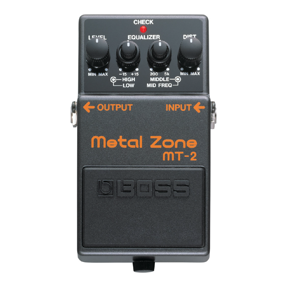 Boss MT-2 Metal Zone Guitar Effects Pedal