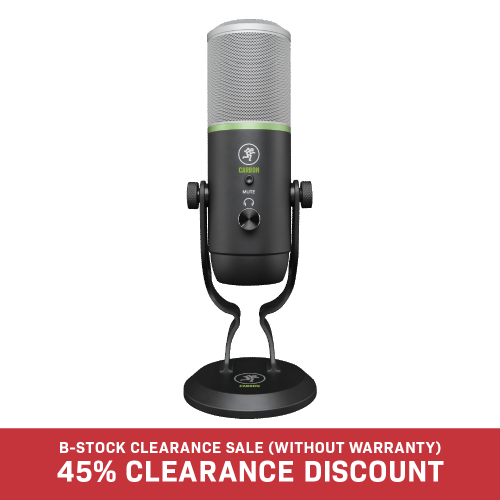 Mackie Carbon Element Series USB Microphones (B-Stock)