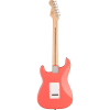 055d1657102e68f01125e0c061931076.png Squier Sonic Stratocaster HSS Electric Guitar w/White Pickguard, Maple FB, Tahitian Coral